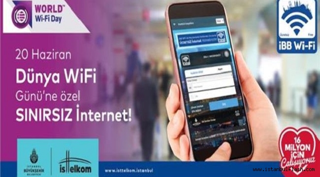 Dünya wifi günü"nde VIFI sınırsız ve ücretsiz olacak