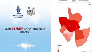 Her ilçe için olası deprem kayıp tahmini kitapçığı hazırlandı