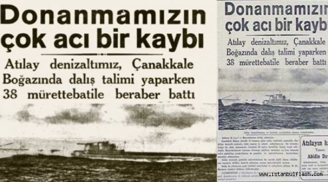 39 DENİZCİMİZİ 78 YIL ÖNCE BUGÜN ŞEHİT VERDİK