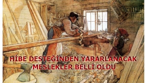 Hibe Desteğinden Yararlanacak Meslekler Belli Oldu