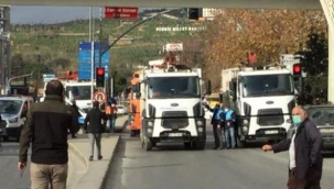 İBB'yi Engellemek için, Pendik Belediyesi'nin Kestiği Yolu Polis Açtı