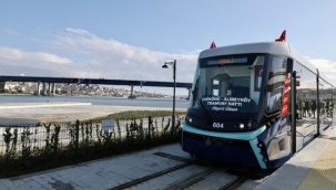 Eminönü-Alibeyköy Tramvay Hattı'nın, Alibeyköy-Cibali bölümü açıldı.