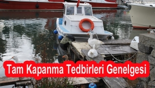 Tam Kapanma Tedbirleri Genelge