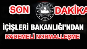 Kademeli Normalleşme Tedbirleri Genelgesi