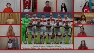Beşiktaş Çocuk Korosu'ndan A Milli Takıma 'Euro 2020' Marşı