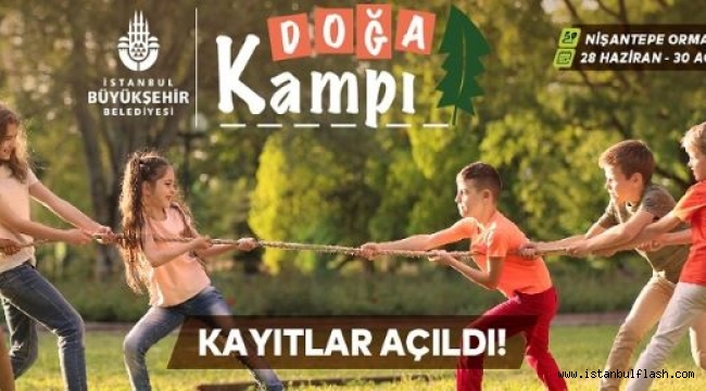 Çocuk ve Gençler için Doğa Kampı'nda buluşuyor