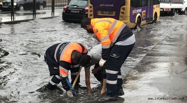 İBB Ekipleri 18 Noktaya Müdahale Etti