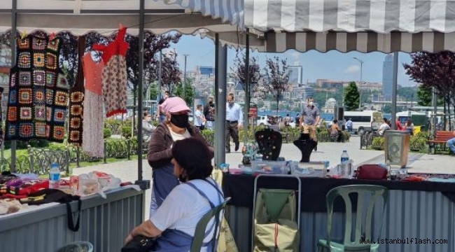 "Kadın Emeği Pazarı" Sarıyer ve Üsküdar'da kuruldu