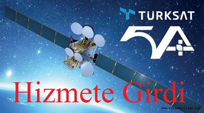 Türksat 5A Uydusu Hizmete girdi