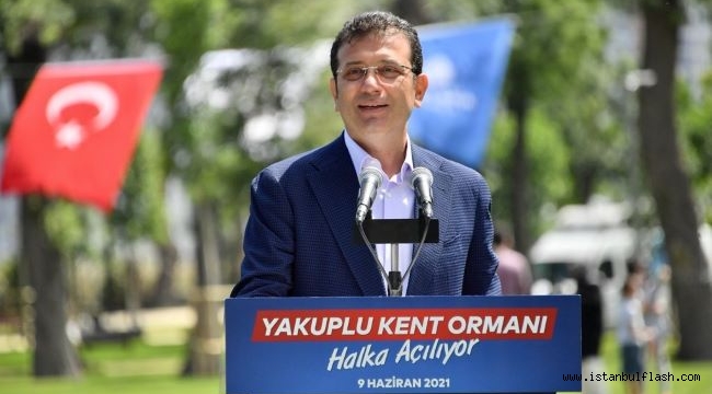 Yakuplu Kent Ormanı hizmete girdi