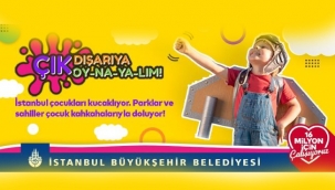 Çocuklar için "Çık dışarıya oynayalım" etkinlikleri