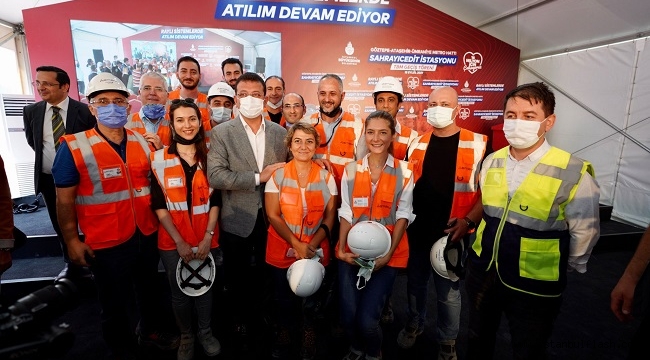 İmamoğlu: "Dünyanın En Çok Raylı Sistem Yapan Kentiyiz" 