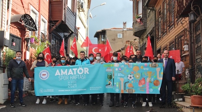 AMATÖR SPOR HAFTASI ETKİNLİKLERİ BEYKOZ PROGRAMLARI BAŞLADI