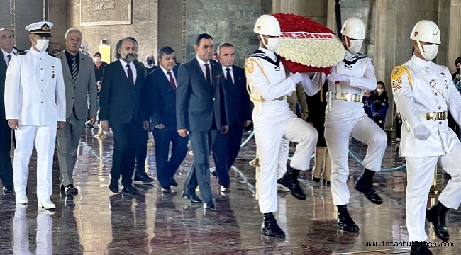 UESKON 'dan Anıtkabir'e Resmî Ziyaret