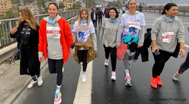 UCİM FARKINDALIK İÇİN İSTANBUL MARATONUNDA!