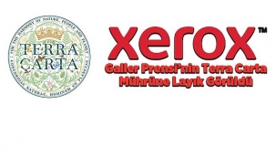 Xerox, Galler Prensi'nin Terra Carta Mührüne Layık Görüldü