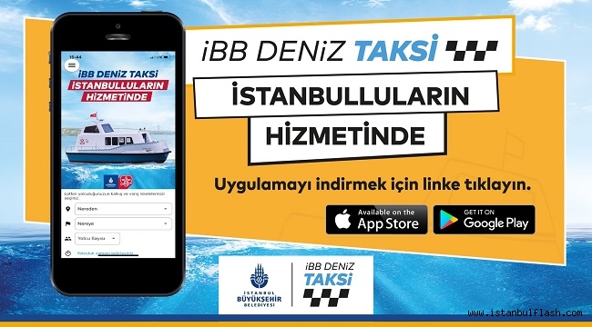 Deniz Taksiler Hizmete Başladı