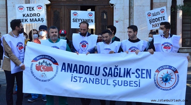 Anadolu Sağlık Sen İstanbul Şubesi'nden Numune Hastanesinde Basın Açıklaması