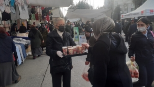 Üsküdar CHP'den Pazar Yeri Çıkarması