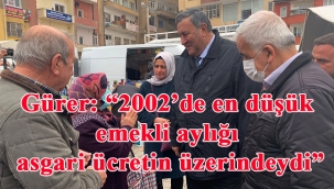 "2002'de en düşük emekli aylığı asgari ücretin üzerindeydi "