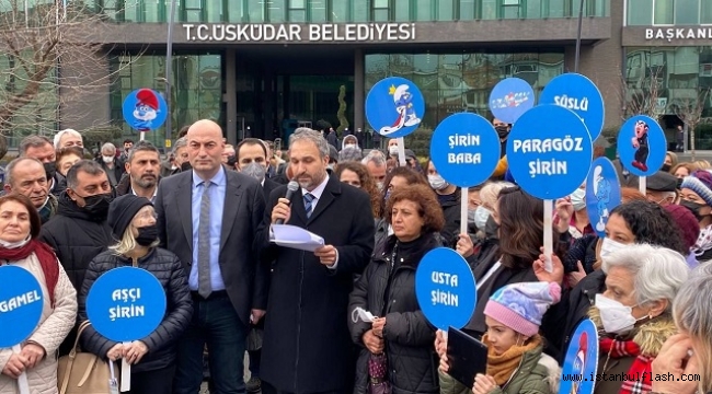 Üsküdar Belediyesi İhaleleri için CHP Üsküdar'dan Basın açıklaması