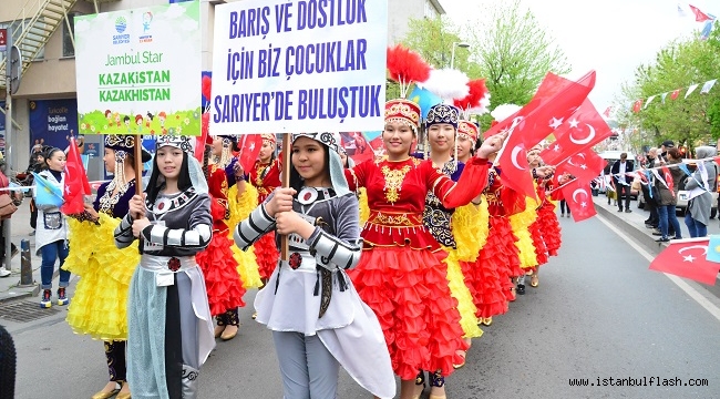 ÇOCUKLAR SARIYER'DE BARIŞ İÇİN YÜRÜYECEK