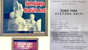 CUMHURİYETİN 50. YILINDA ÜSKÜDAR ATATÜRK DEVRİMLERİ VE İSTİKLAL SAVAŞI ANITI