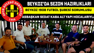 BEYKOZ'DA SEZON HAZIRLIKLARI TÜM HIZIYLA DEVAM EDİYOR