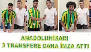 A.HİSARI TRANSFERDE 3 NOKTA ATIŞI DAHA YAPTI