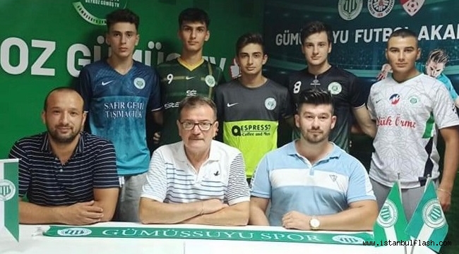 GÜMMÜŞSUYUSPOR 5 GENÇ İSMİ A TAKIMA KATTI