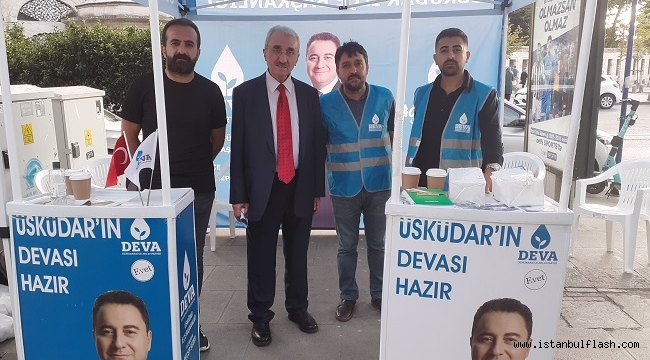 Üsküdar DEVA Partisi Sahada