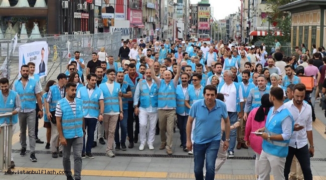 Mavi yelekliler Bakırköy'de