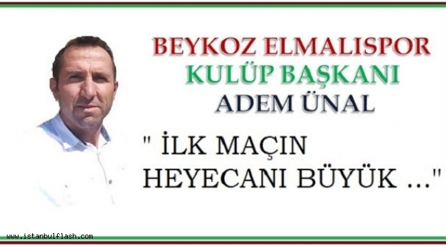 BEYKOZ ELMALISPOR HEKİMBAŞI MAÇINA HAZIRLANIYOR