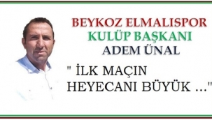 BEYKOZ ELMALISPOR HEKİMBAŞI MAÇINA HAZIRLANIYOR