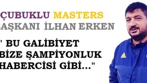 ÇUBUKLU MASTERS ŞAMPİYONLUĞA KİLİTLENDİ