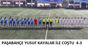 PAŞABAHÇE YUSUF KAYALAR İLE COŞTU 4-3