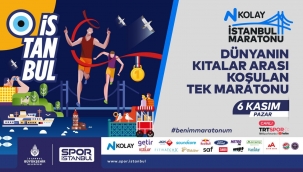 "44. N KOLAY İSTANBUL MARATONU" 6 KASIM PAZAR GÜNÜ DÜZENLENECEK.