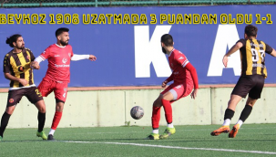 BEYKOZ 1908 UZATMADA 3 PUANDAN OLDU 1-1