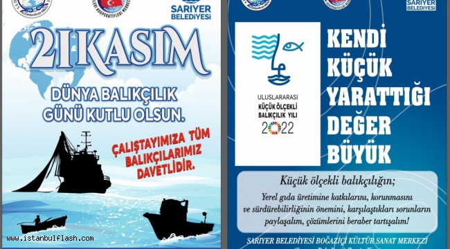 KÜÇÜK ÖLÇEKLİ BALIKÇILIK SARIYER'DE KONUŞULACAK