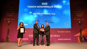 "METRO İSTANBUL"A 6 YILDIZLI KALİTE ÖDÜLÜ