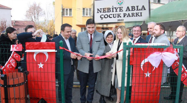 Nebiye Abla İsmi ile Çocuk Parkında Yaşayacak