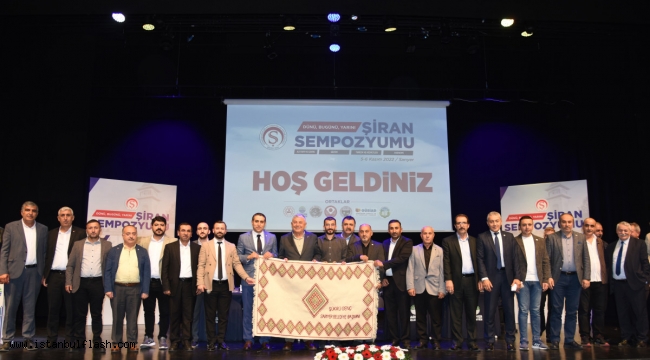 SARIYER'DE GÜMÜŞHANE ŞİRAN SEMPOZYUMU