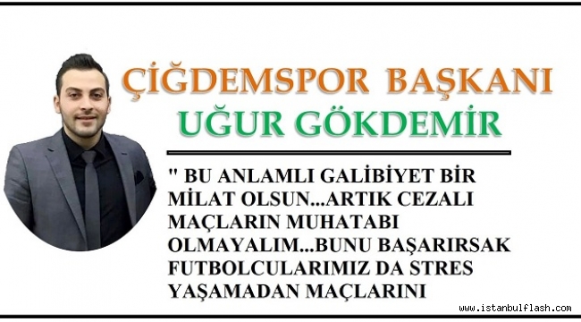 BEYKOZ ÇİĞDEMSPOR HAVALARDA UÇUYOR!