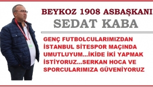 BEYKOZ GENÇLERİNDEN ÇOK UMUTLU