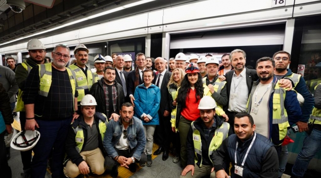 DUDULLU-BOSTANCI METRO HATTI 1 OCAK'TA HİZMETE GİRİYOR