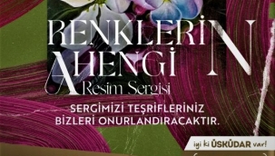 RENKLERİN AHENGİ RESİM SERGİSİ AÇILDI