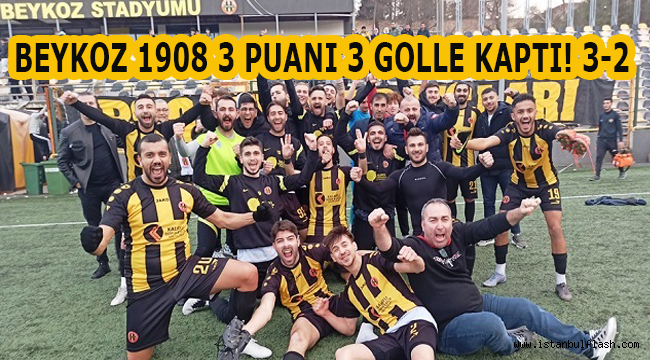 BEYKOZ 1908 3 PUANI 3 GOLLE KAPTI! 3-2