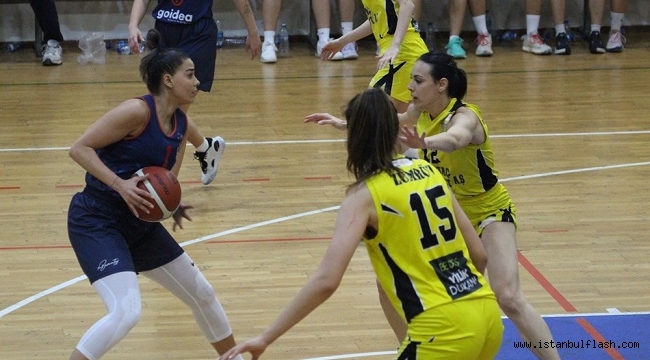  BEYKOZ BASKETİN KIZLARI RÖVANŞI ALDI 57-55