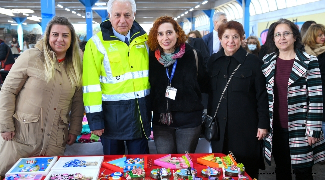 FERİKÖY'DE KADIN EL EMEĞİ PAZARI AÇILDI