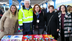 FERİKÖY'DE KADIN EL EMEĞİ PAZARI AÇILDI